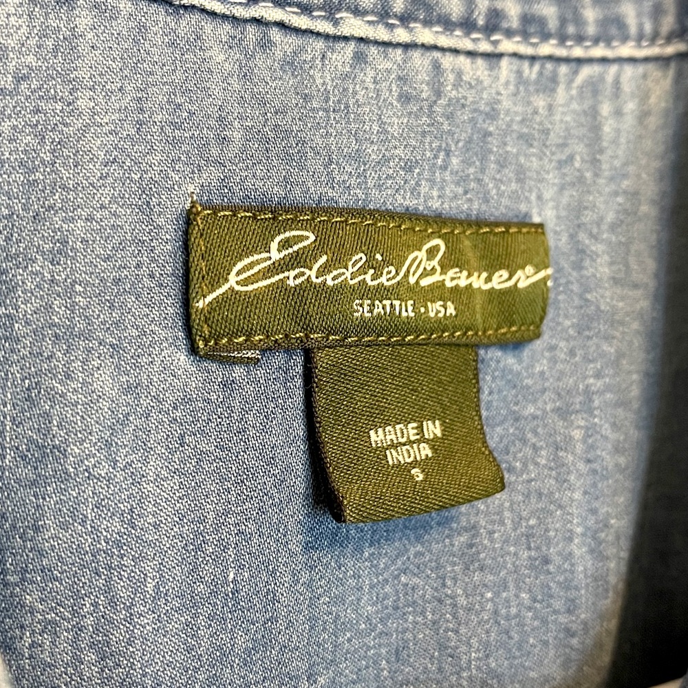 Eddie Bauer Denim Tunic - Picture 3 of 3